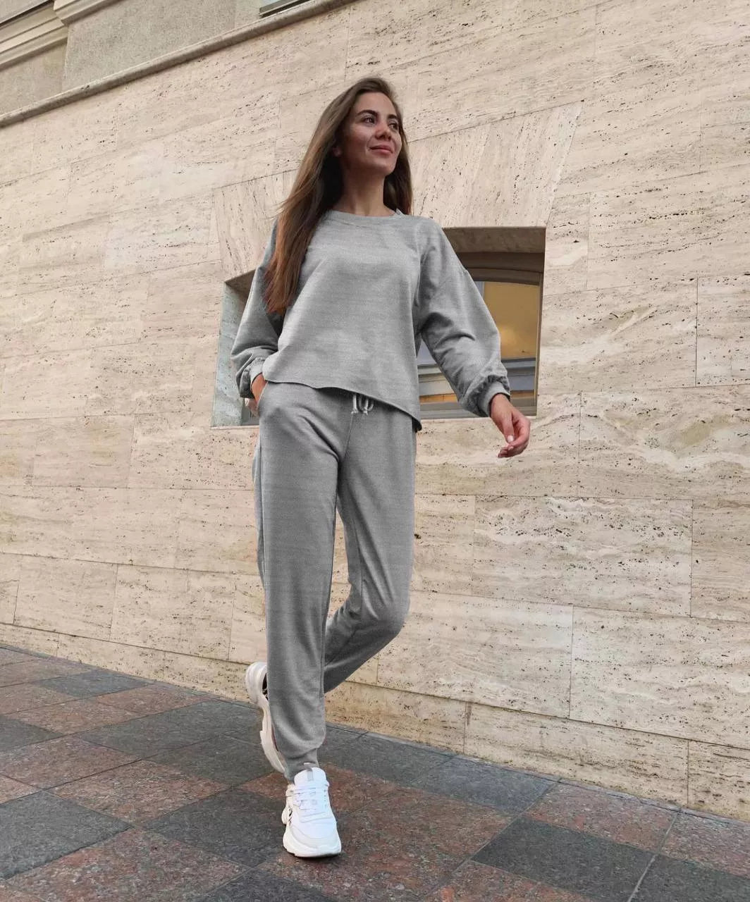 Grey women's suit Sumela