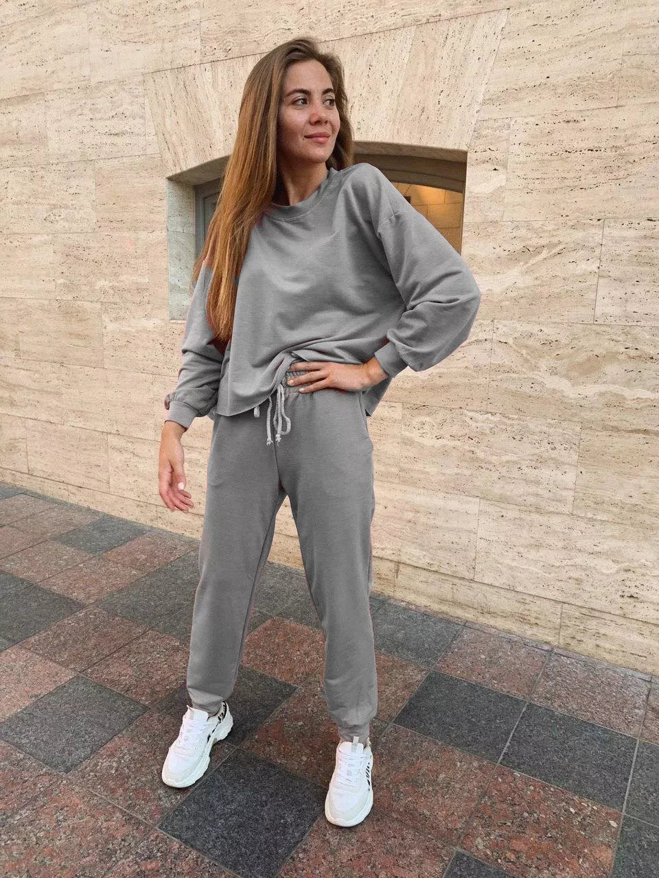 Grey women's suit Sumela