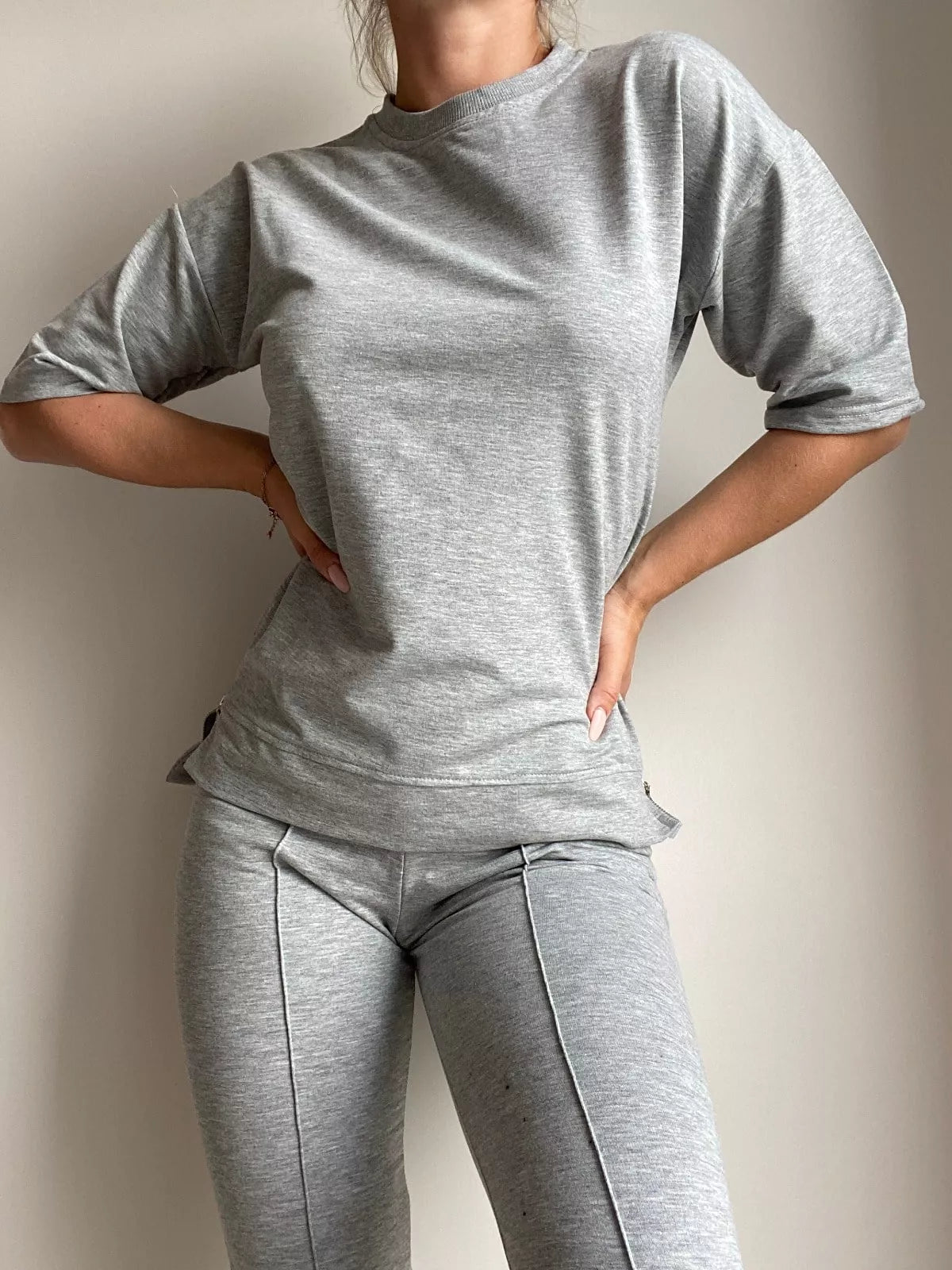 Clara grey women's tracksuit