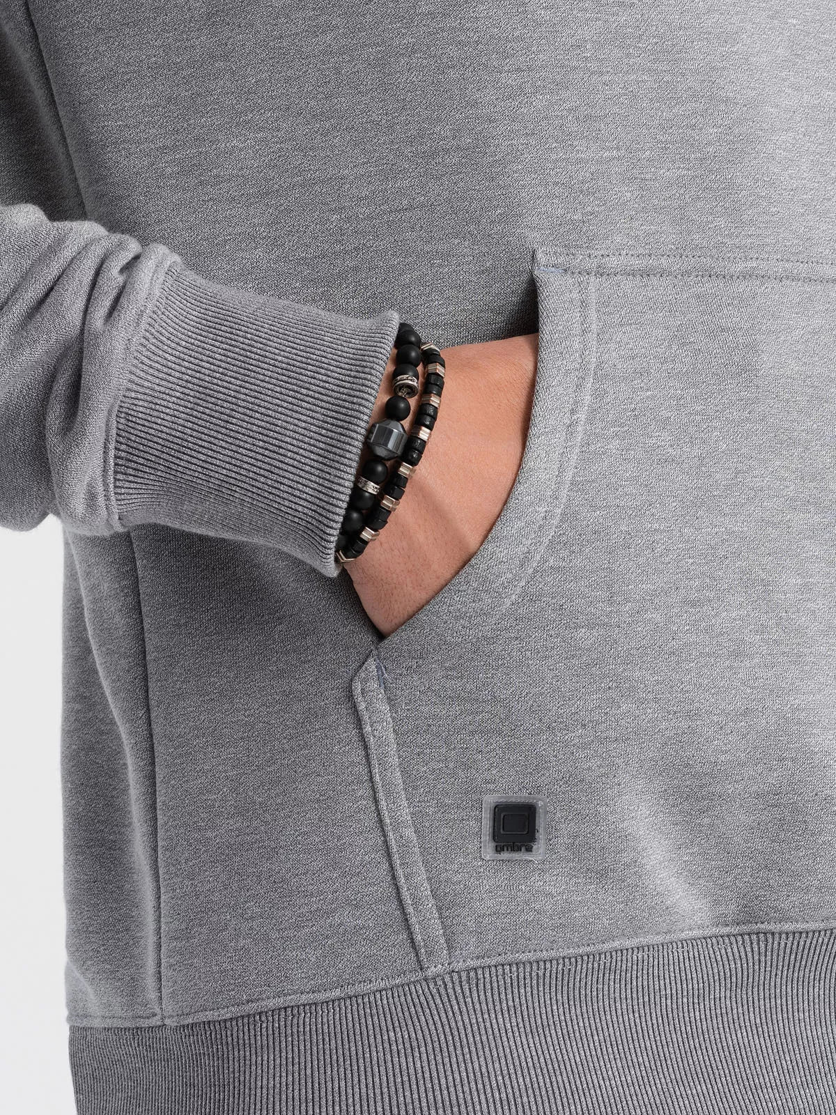 Men's gray hoodie Vytis