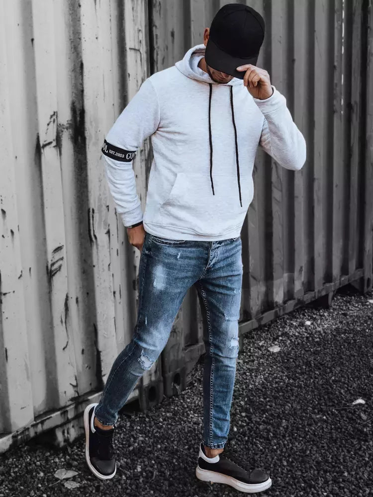 Men's gray sweater Tutol