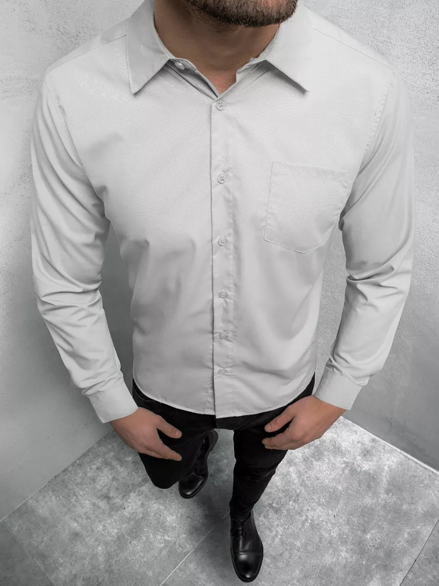 Gray shirt for men Elegance