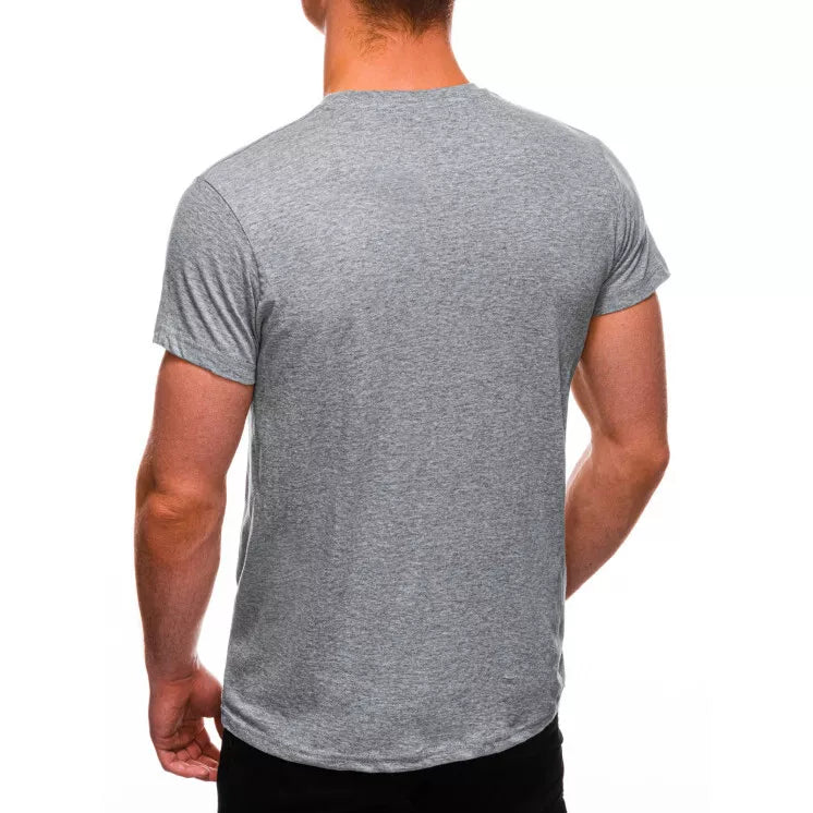 Men's gray T-shirt Just do nothing