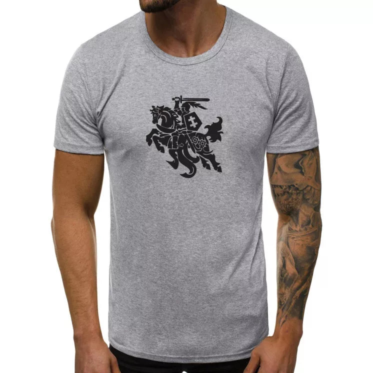 Men's gray T-shirt VYTIS