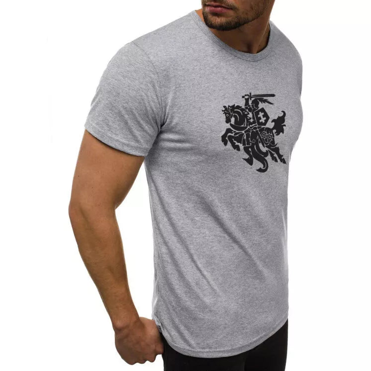 Men's gray T-shirt VYTIS