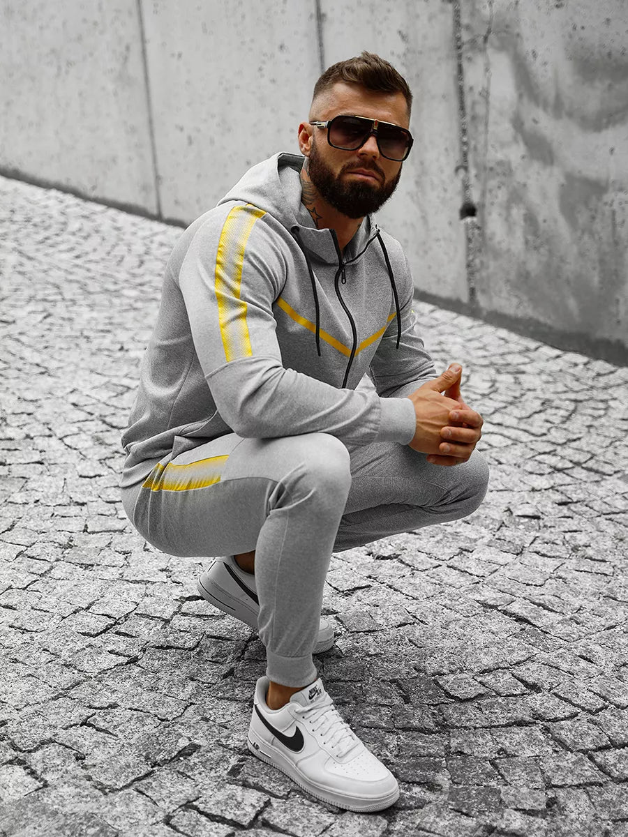 Ronex men's grey tracksuit.