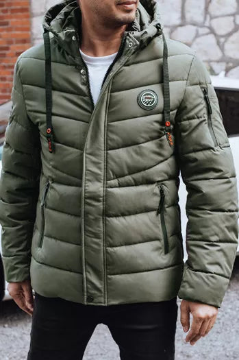 Men's green winter jacket Daley