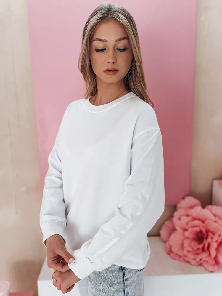 Women's white sweater Mia