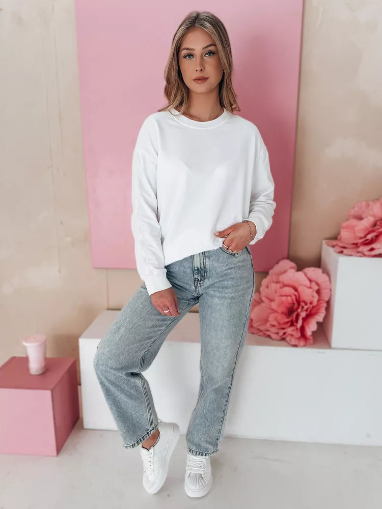 Women's white sweater Mia