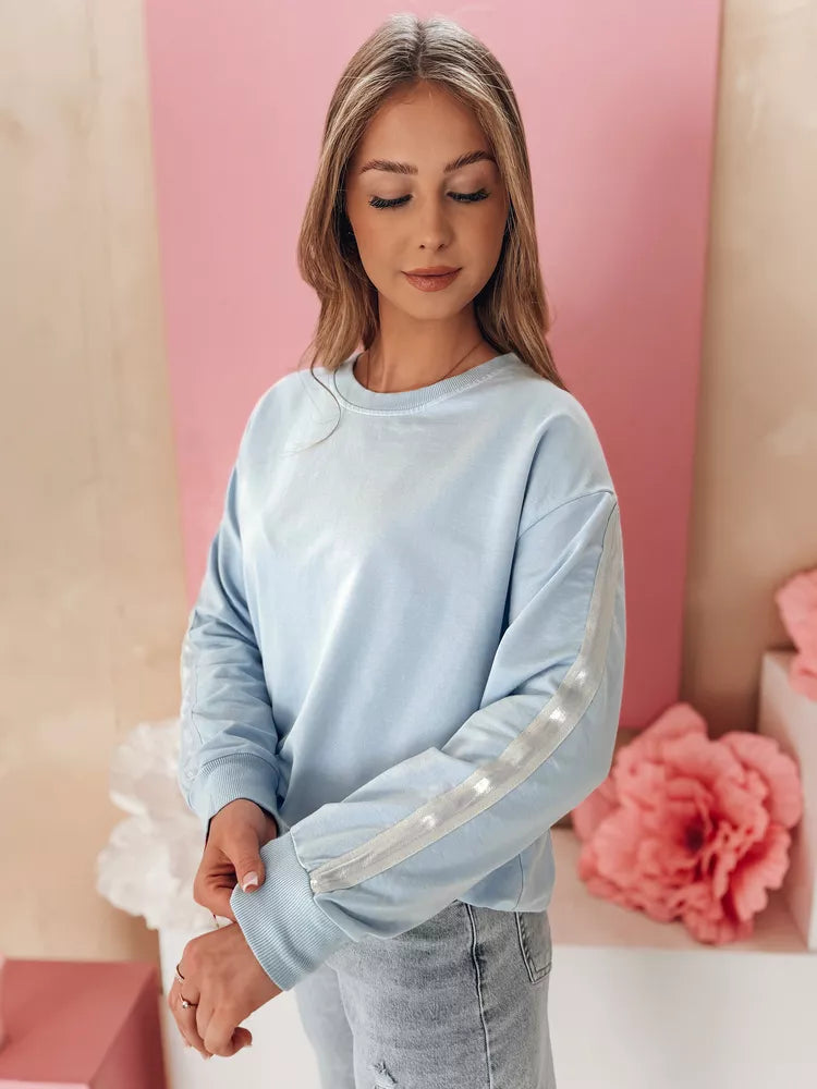 Women's light blue sweater Mia