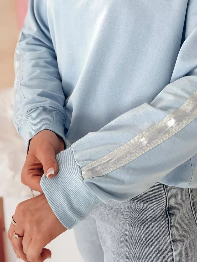 Women's light blue sweater Mia