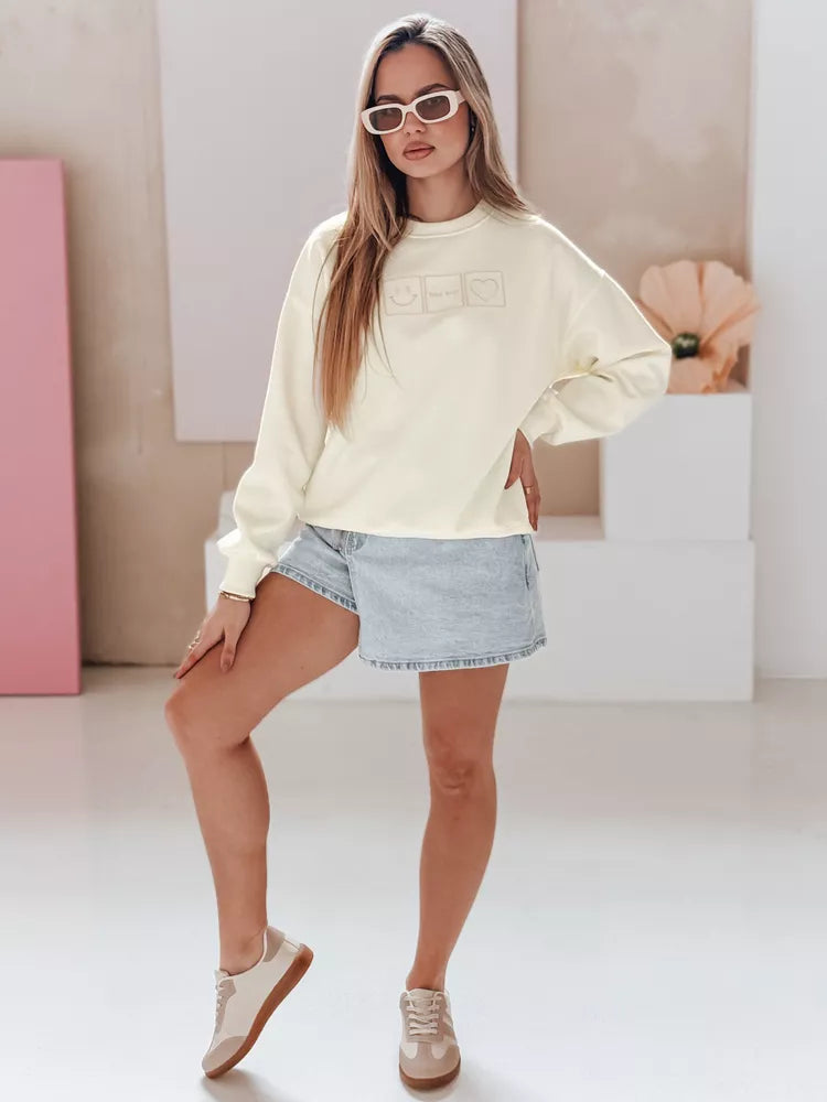 Women's yellow sweater Easy