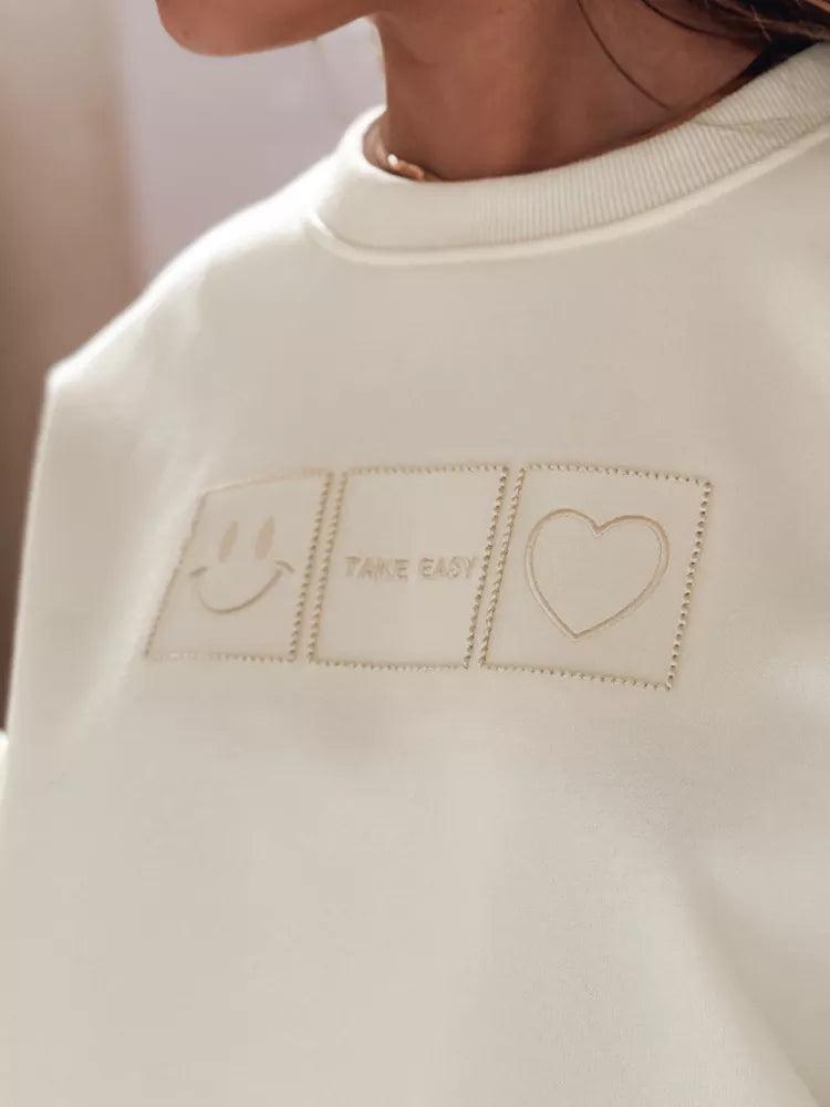 Women's yellow sweater Easy