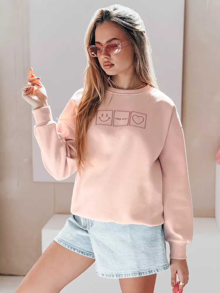 Women's pink sweater Easy