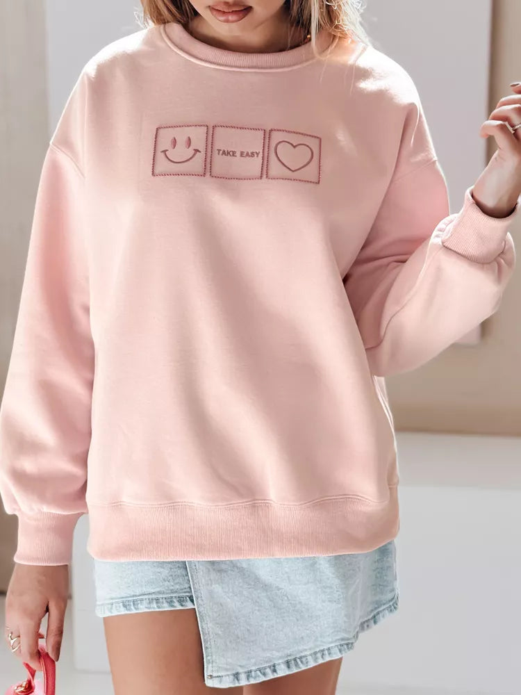 Women's pink sweater Easy