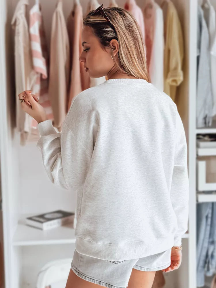 Women's gray sweater Easy