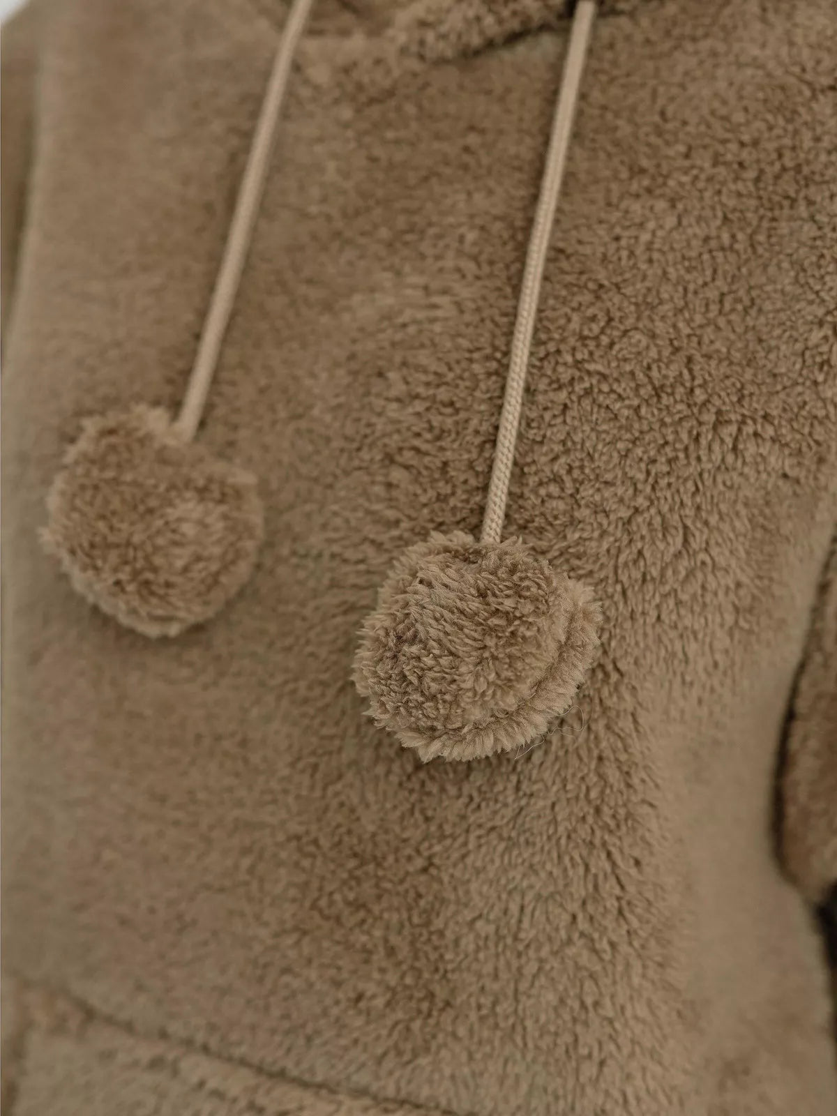 Women's brown hoodie Nara