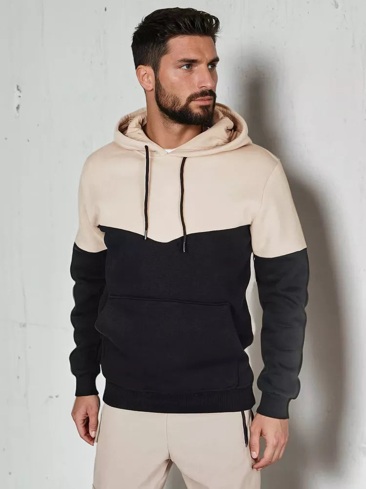 Men's beige sweater Race