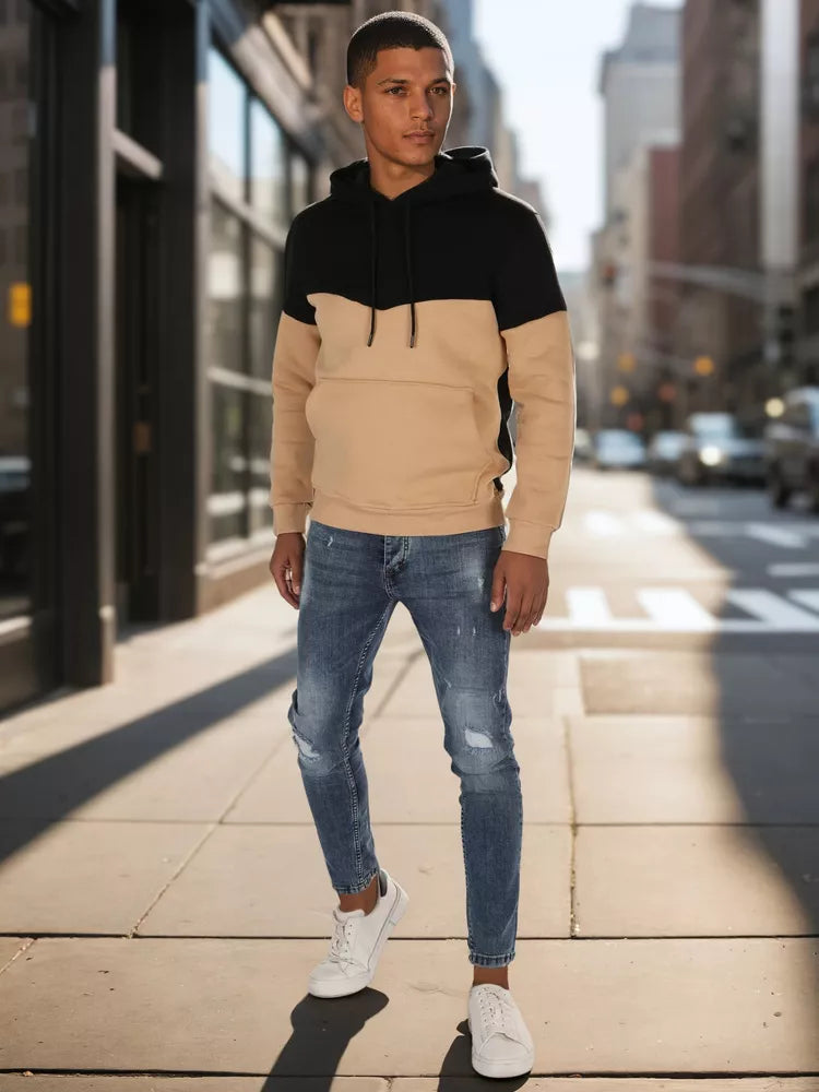 Men's brown sweater Race