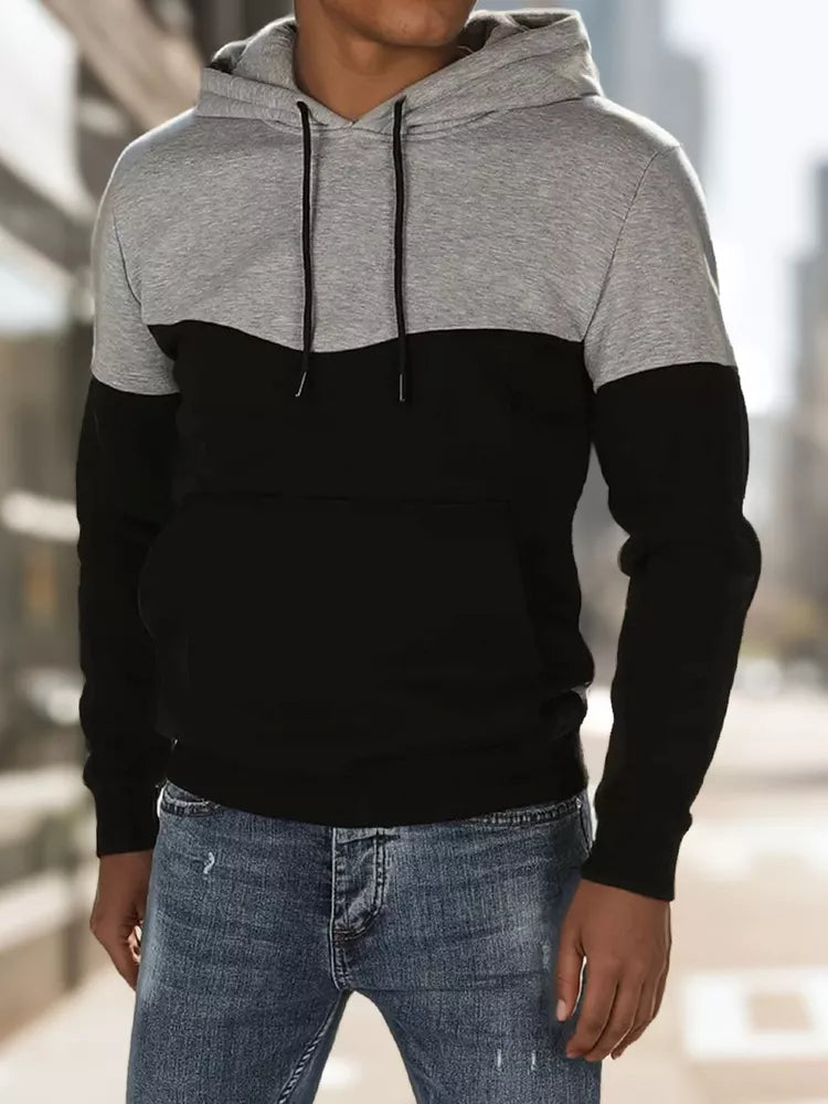 Men's light gray sweater Race