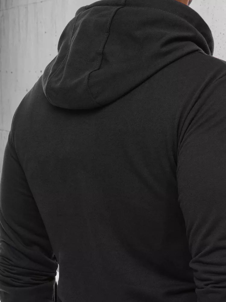 Men's black sweater Panda