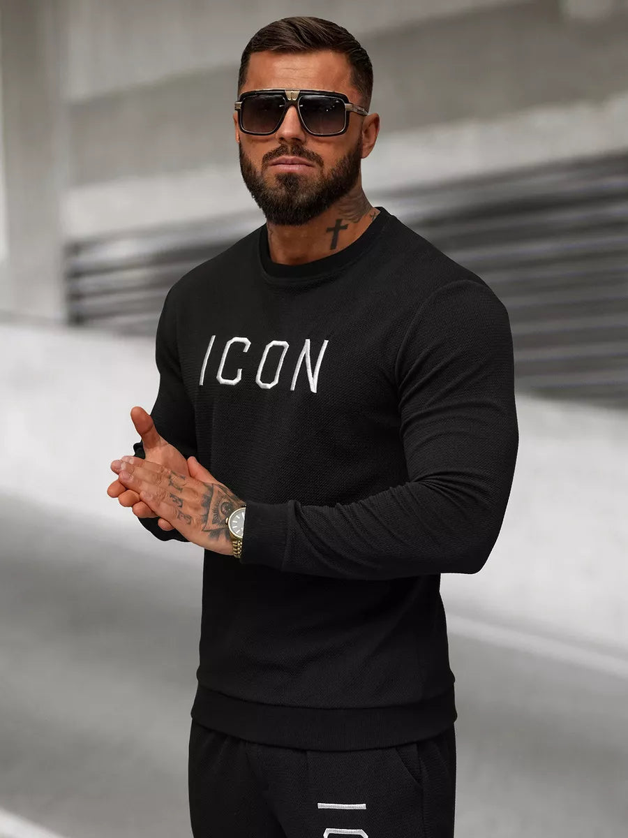Men's black sweater Icon