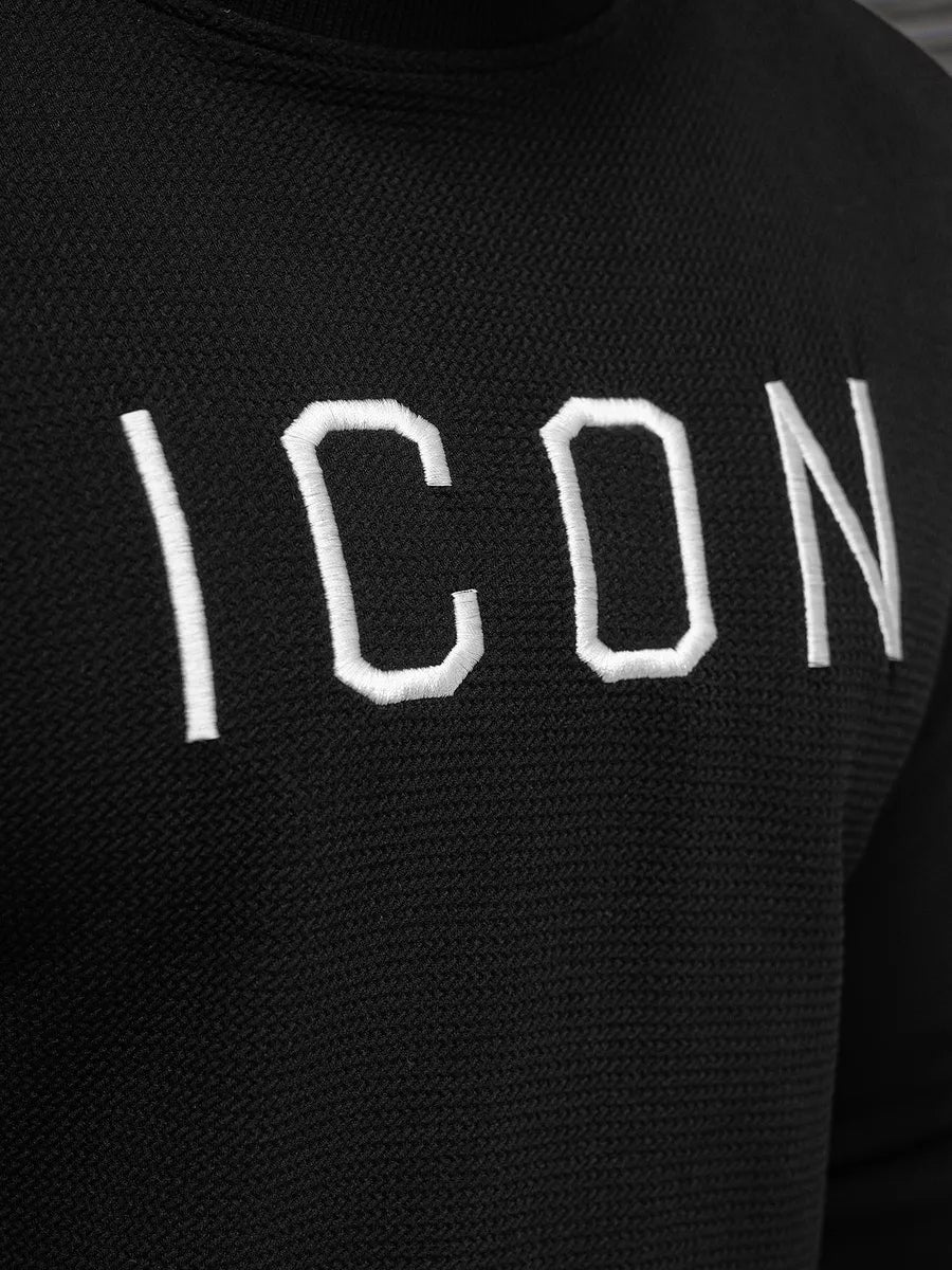 Men's black sweater Icon