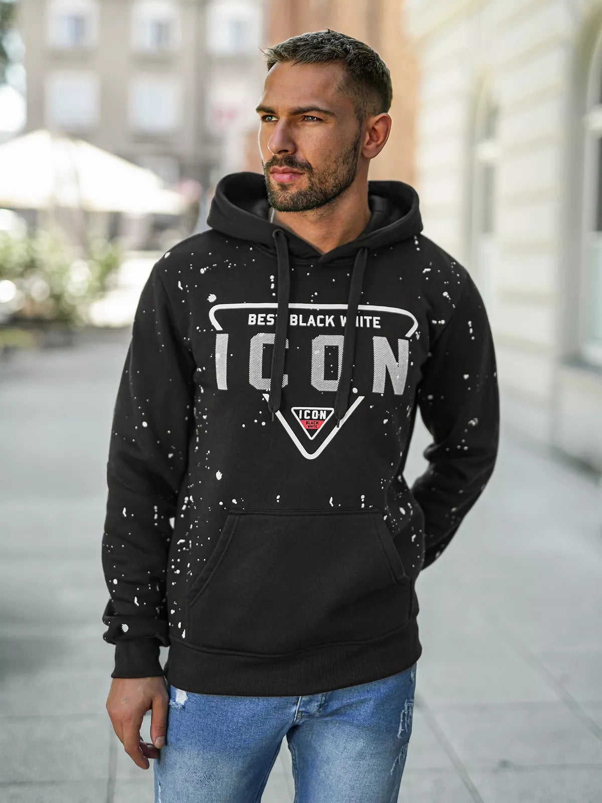 Men's black sweater Best
