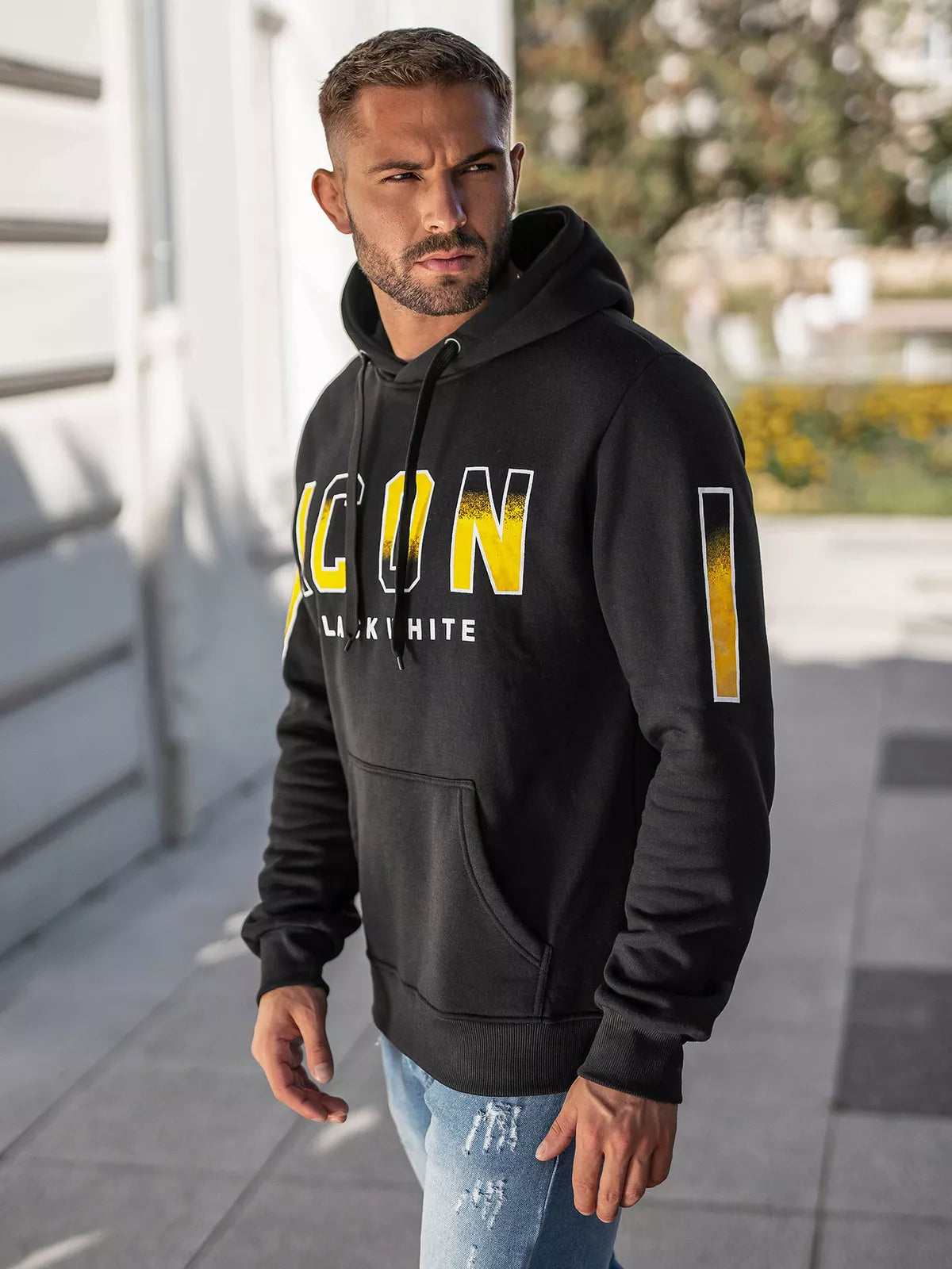 Men's gray sweater Icon2