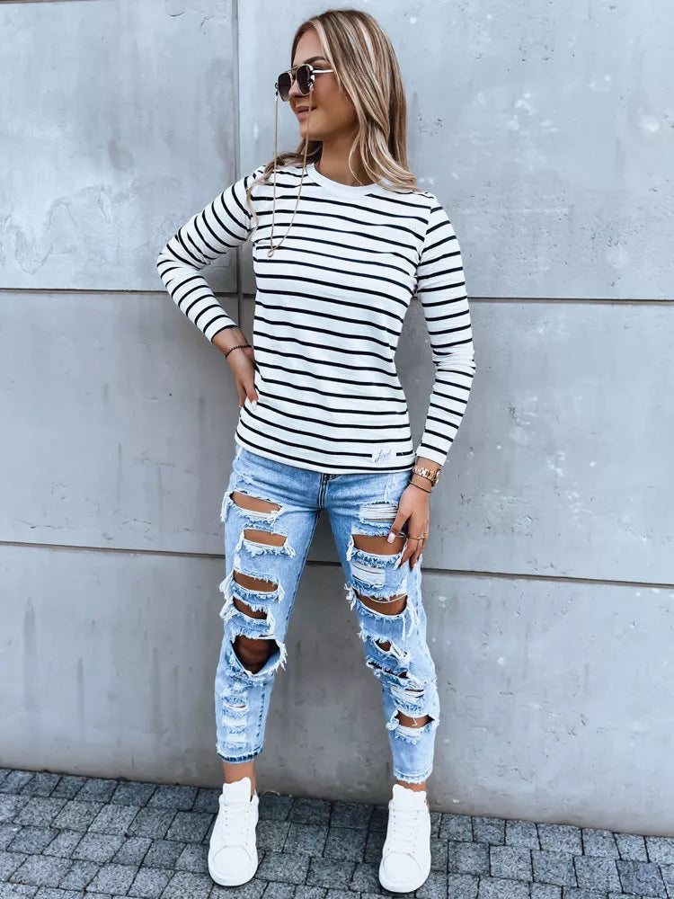 Women's white blouse Bluejay