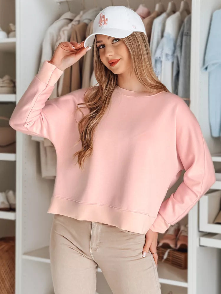 Women's pink blouse with pendant Nubiss 