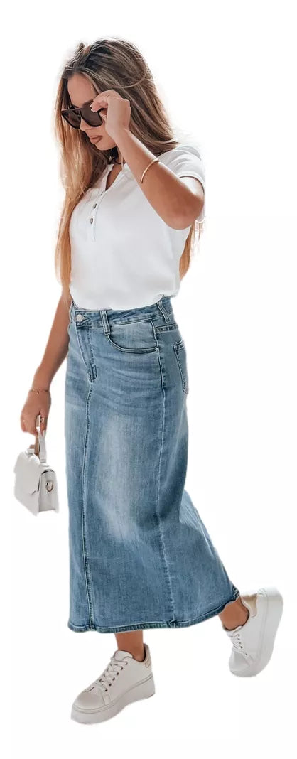 Women's white blouse Kiss Look