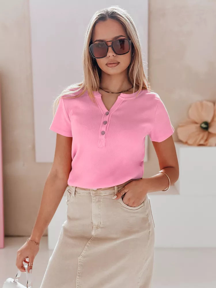 Women's pink T-shirt Elin