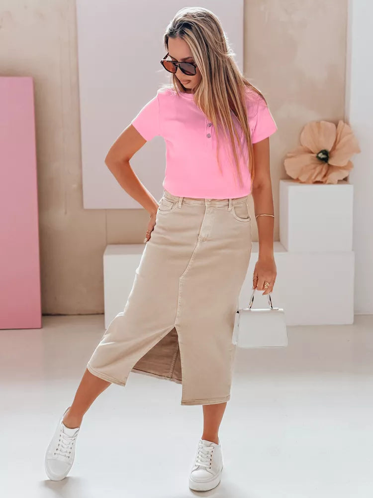 Women's pink T-shirt Elin