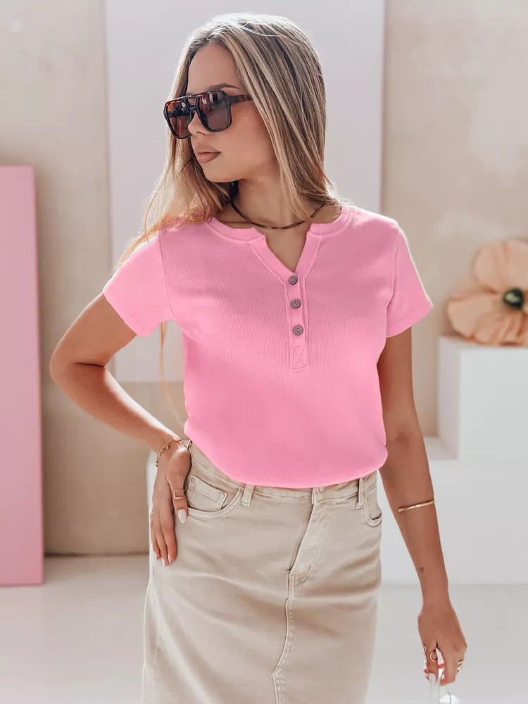 Women's pink T-shirt Elin