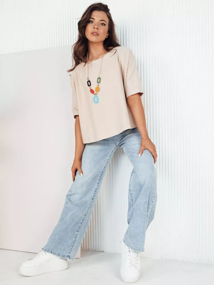 Women's brown blouse Bulls