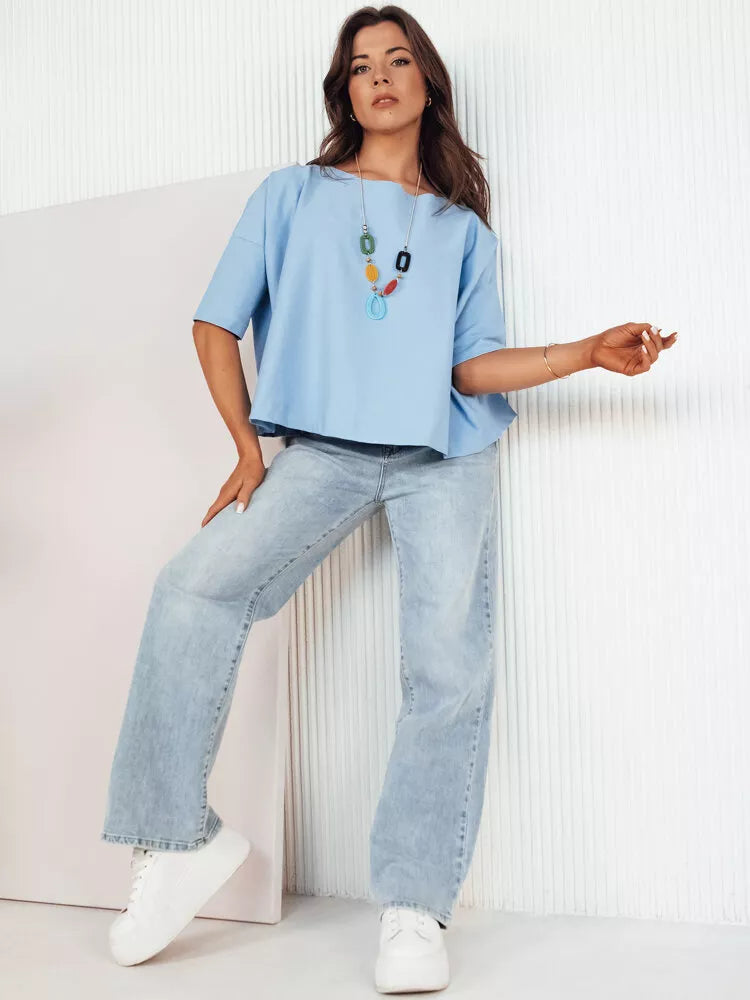 Women's light blue blouse Buls