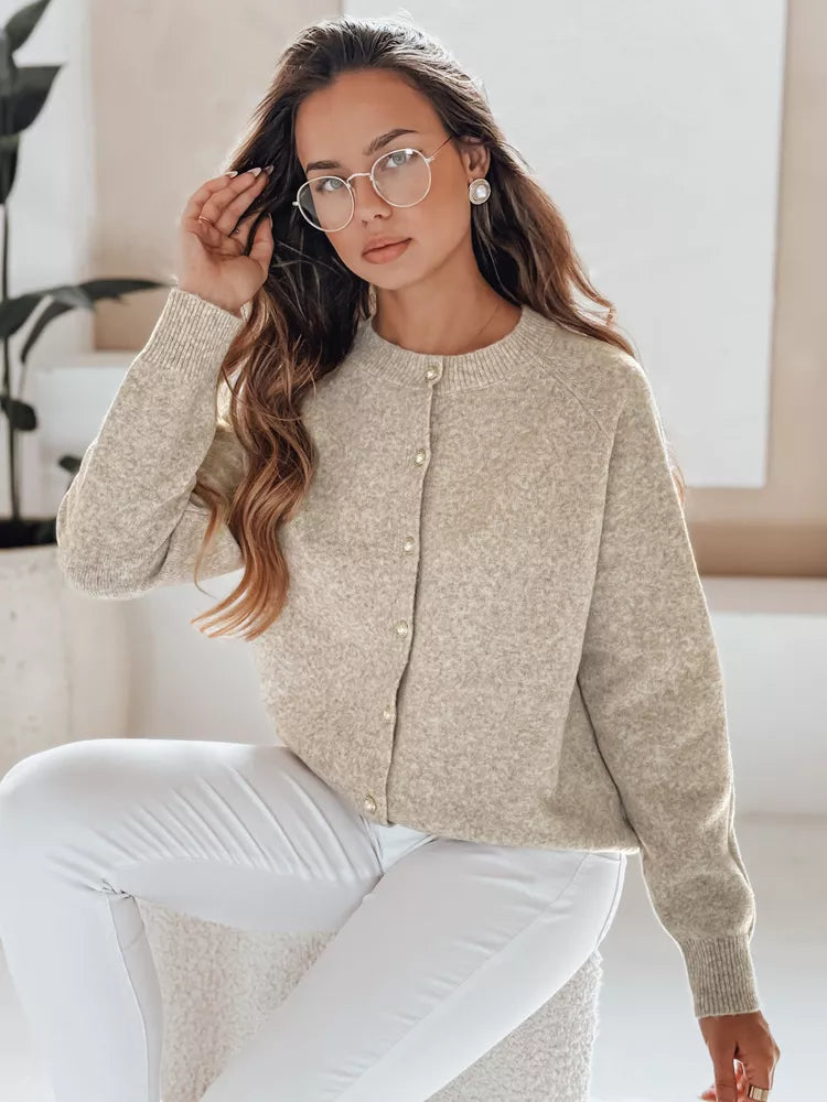 Women's dark brown sweater Selin