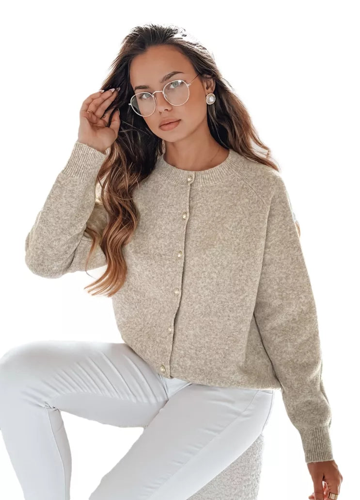 Women's dark brown sweater Selin