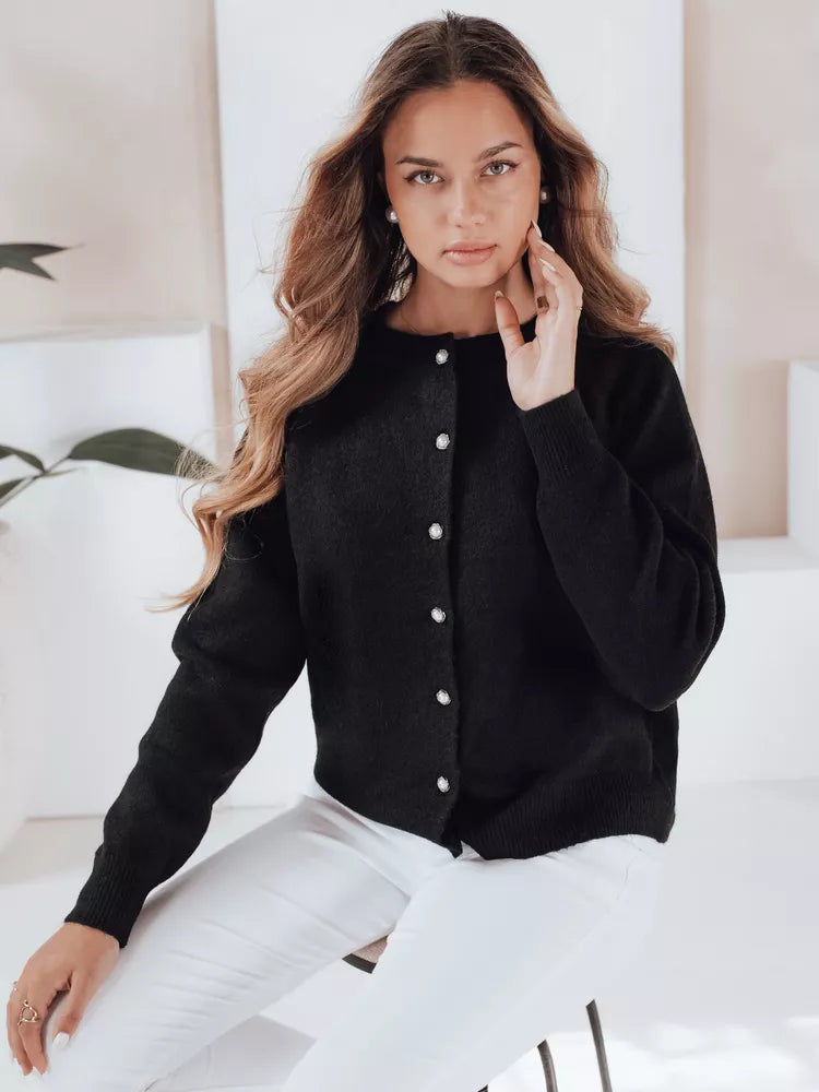 Women's black sweater Selin