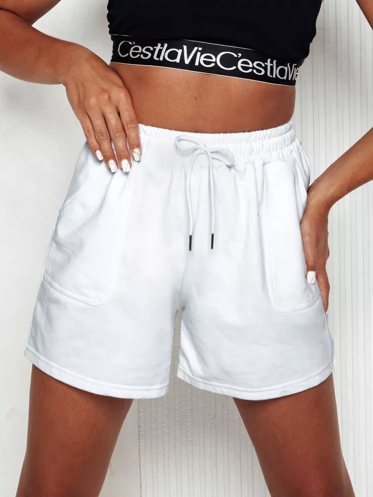 Women's white shorts Pella