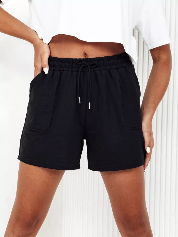 Women's black shorts Pella