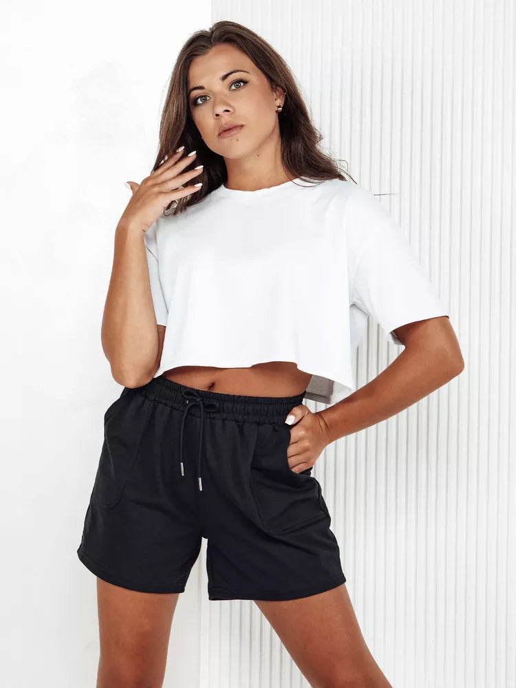 Women's black shorts Pella