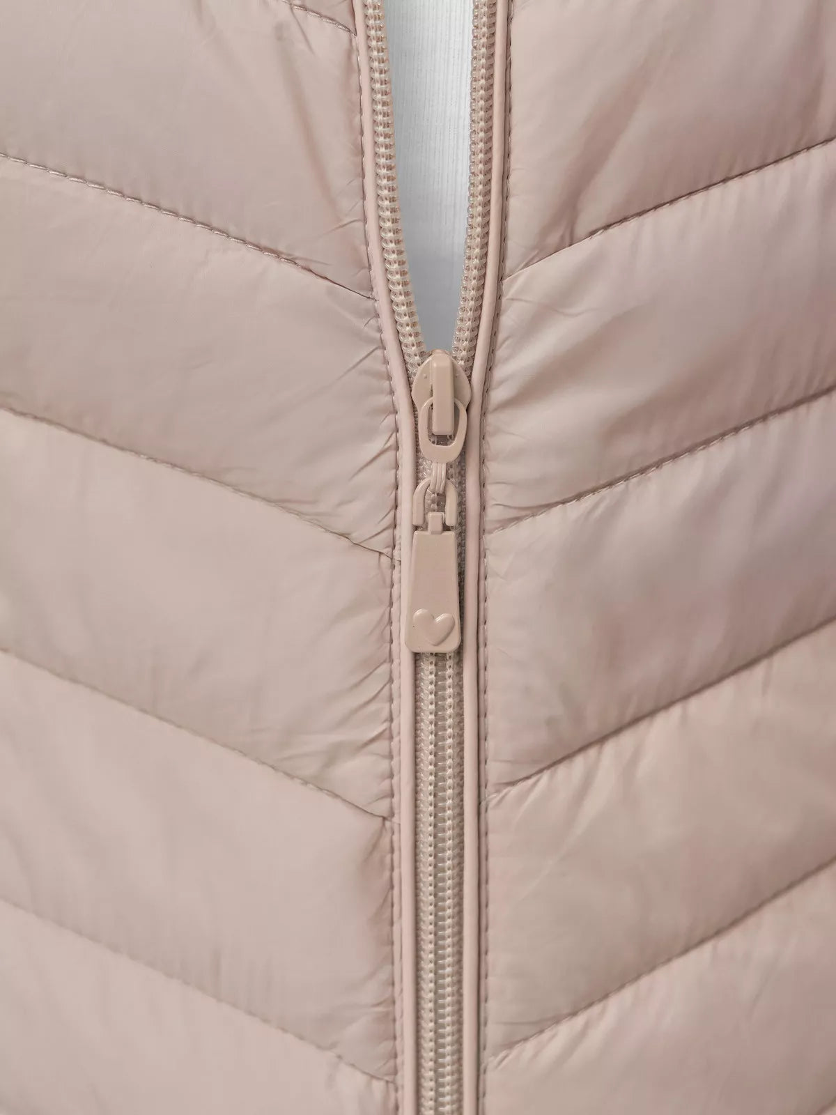 Women's brown hooded vest Percy