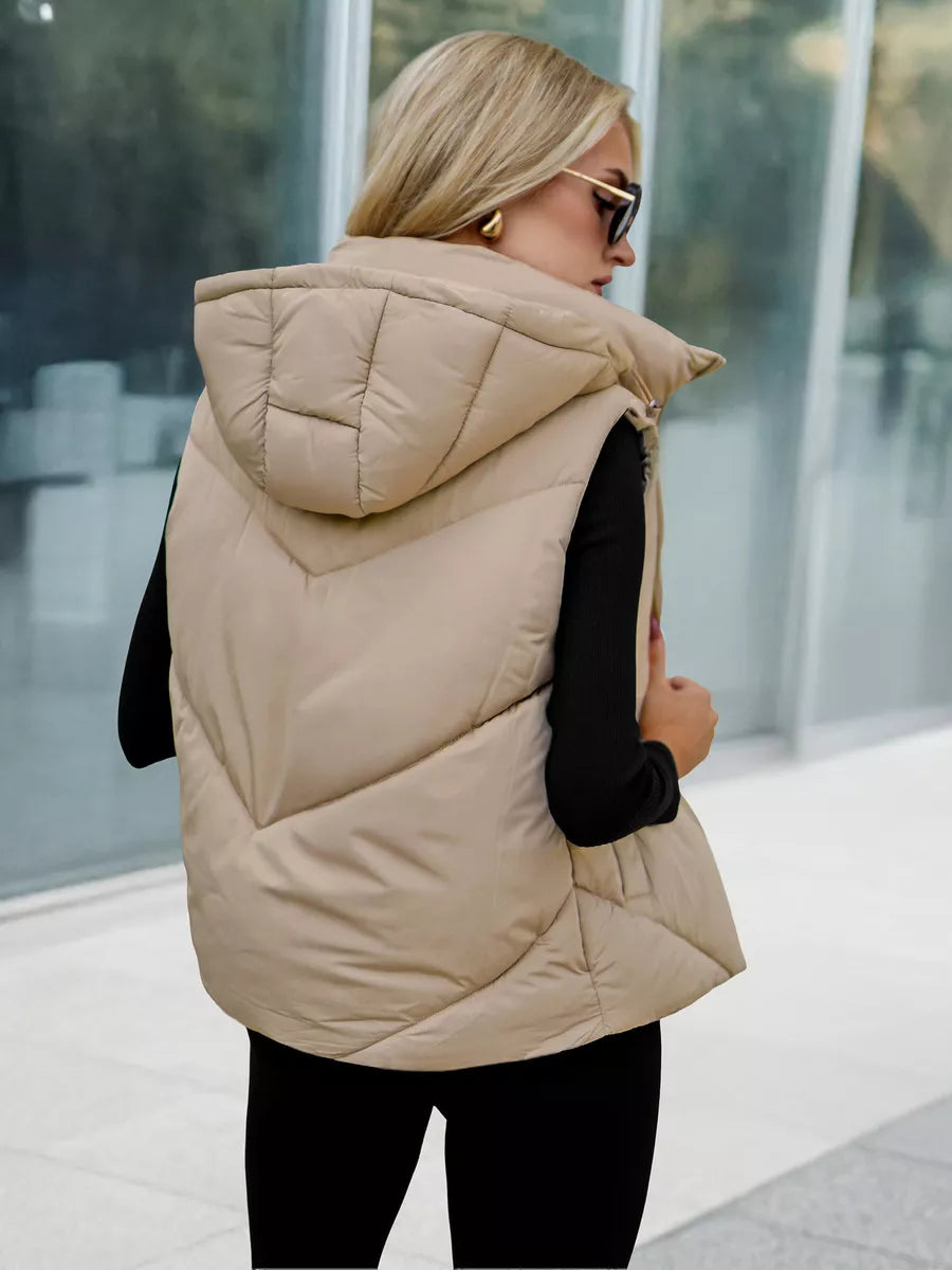 Women's brown vest Gusti