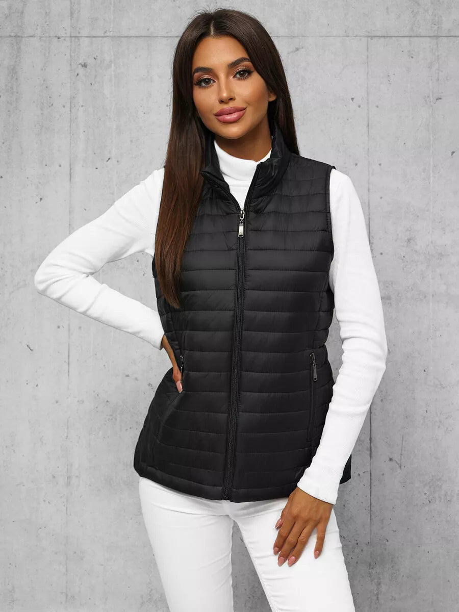 Women's black vest Nilla