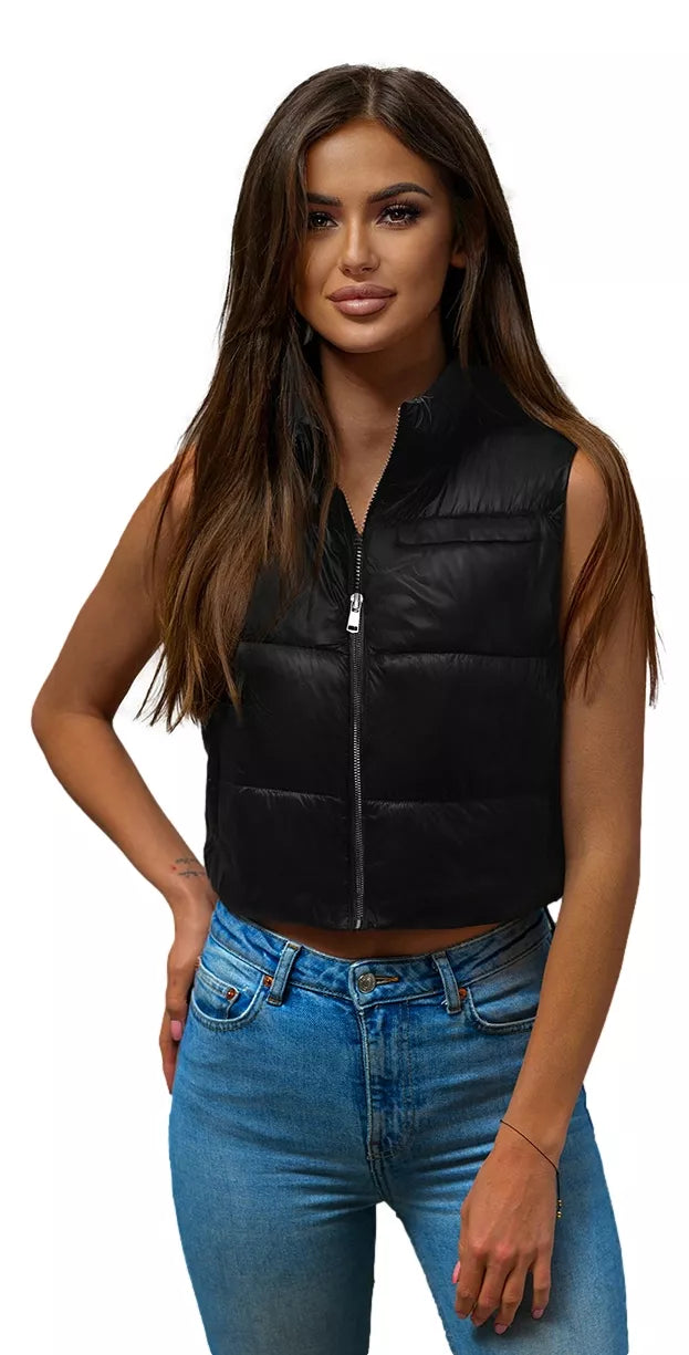 Black short vest Giter