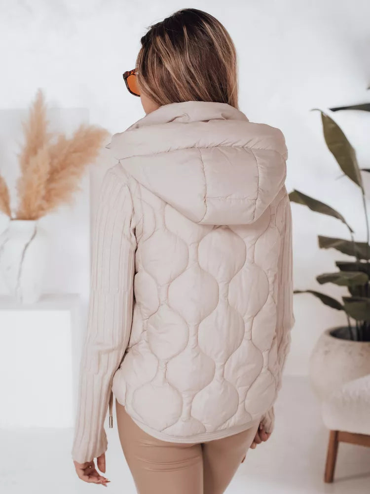 Women's light brown vest Jener