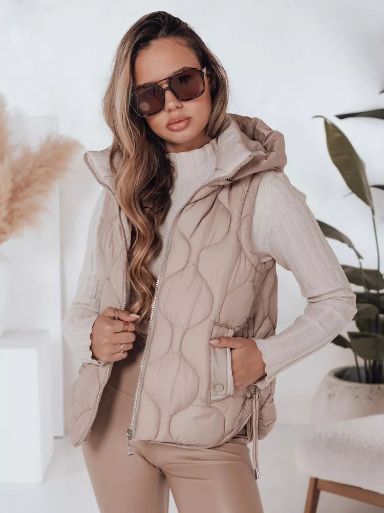 Women's brown vest Jener