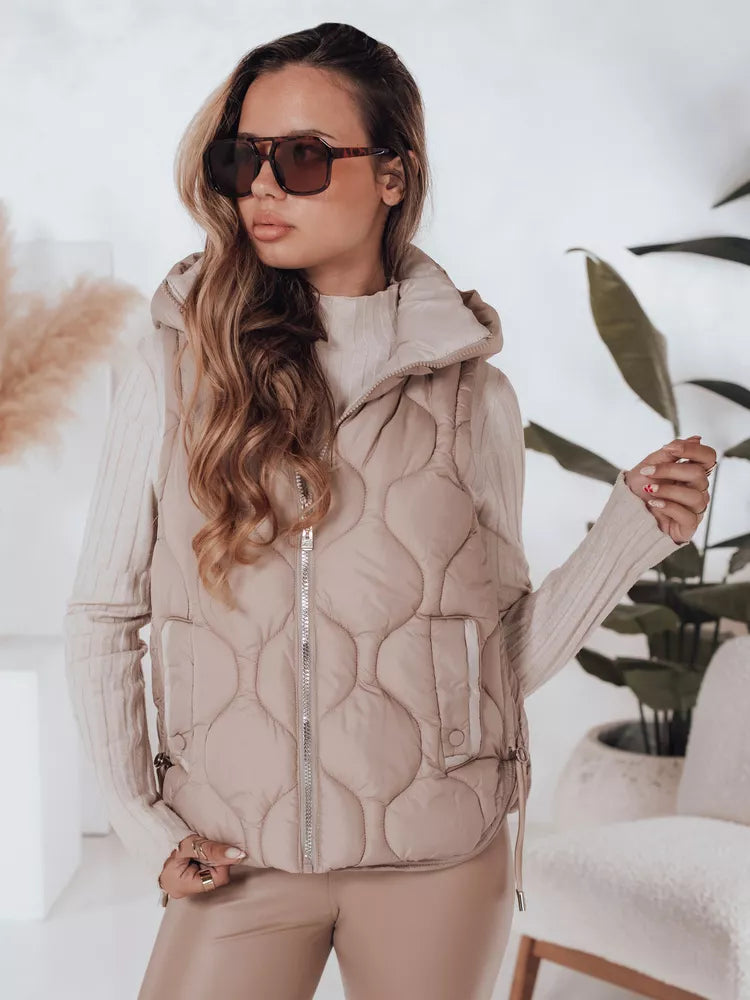 Women's brown vest Jener